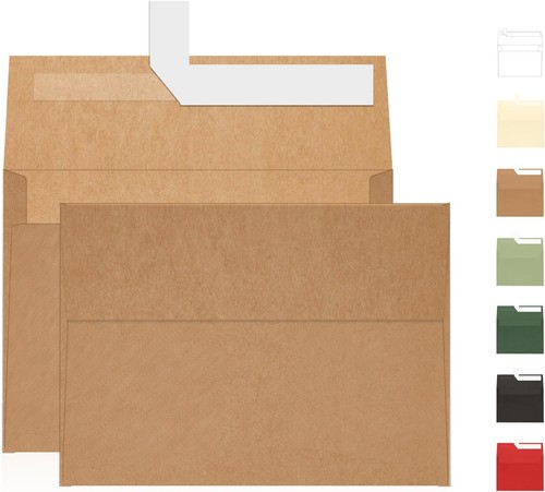 Brown kraft envelopes 100 - brown,