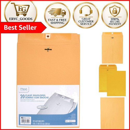 Secure brown kraft - brown, clasp
